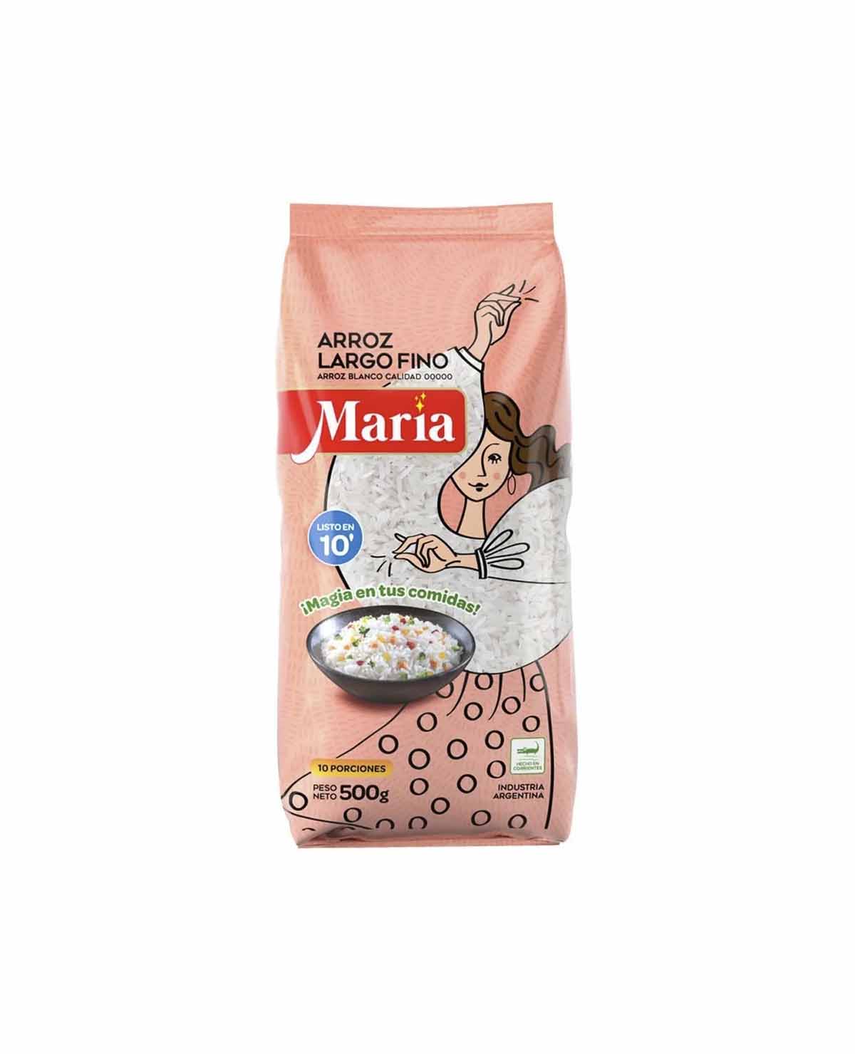 Arroz Maria Largo Fino x 500 Gr